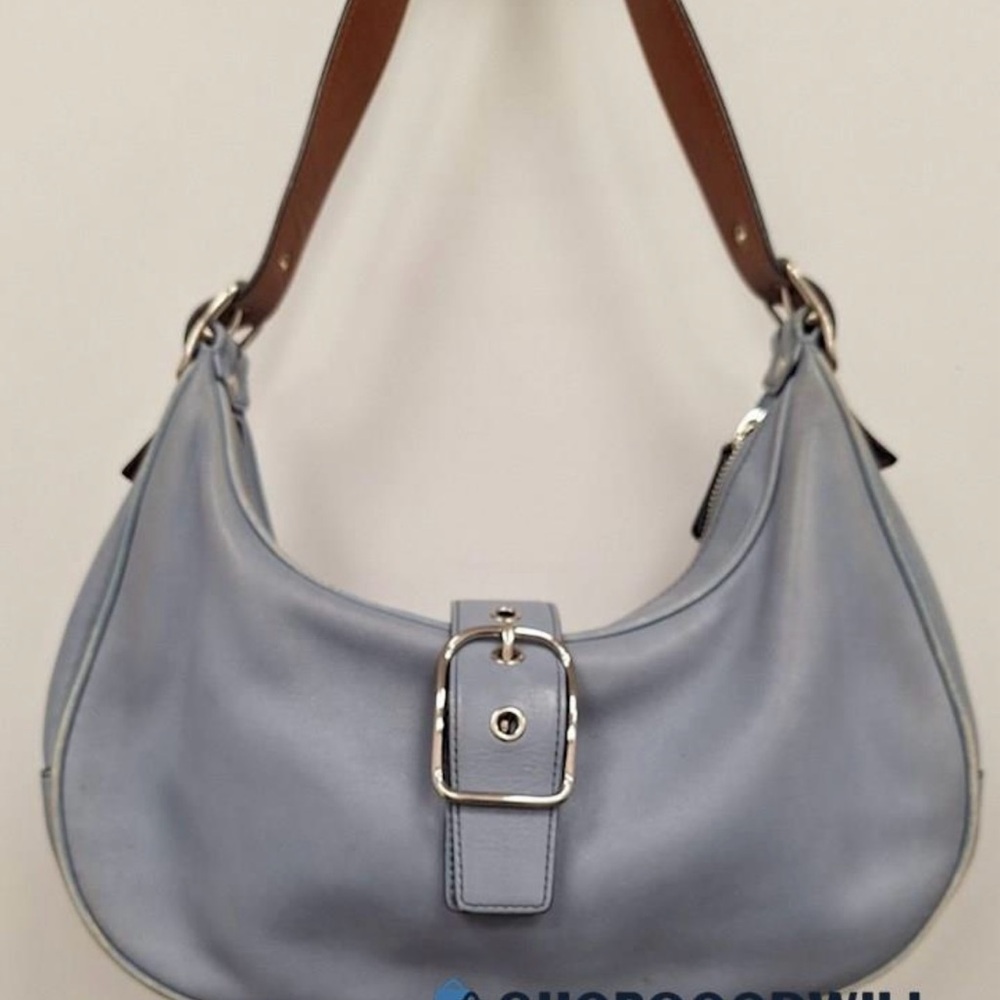 Coach Vintage Hampton’s Hobo in Light Blue